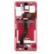 LCD-skärm + Touch-enhet Samsung Galaxy S20 Plus - Auraröd (Service Pack)