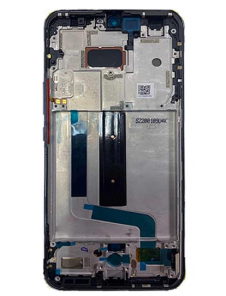 LCD-skärm + pekdon + framskal för Xiaomi Mi 10 Lite - Kosmisk grå