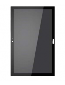 LCD-skärm + pekdon + framsida Lenovo Tab P10 - Svart