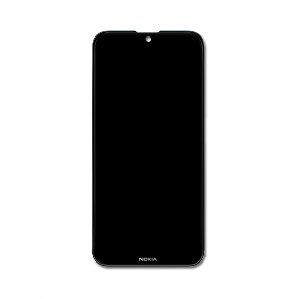 Touch Unit + LCD-skärm Nokia 2.4 - Svart