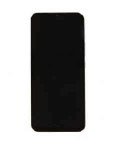 LCD-skärm + pekdon + framskal till Xiaomi Mi 10 Lite 5G - Vit (Servicepaket)