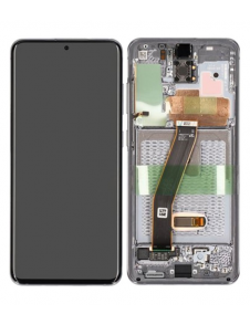 LCD-skärm + pekdon Samsung Galaxy S20 FE 5G - Molnvit (Service Pack)