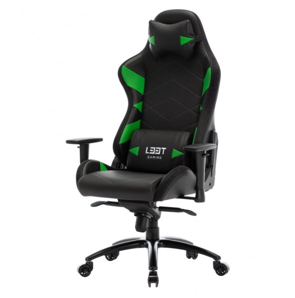 L33T-Gaming Elite V4 Gamingstol - Grön