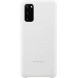 Samsung EF-PG980TWE Silikon Skal till Samsung Galaxy S20 - Vit