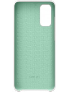 Samsung EF-PG980TWE Silikon Skal till Samsung Galaxy S20 - Vit
