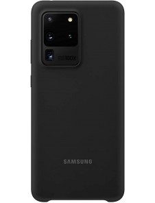 Samsung EF-PG988TBE Silikon täcka grått för Samsung Galaxy S20 Ultra - Svart