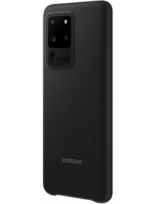 Samsung EF-PG988TBE Silikon täcka grått för Samsung Galaxy S20 Ultra - Svart