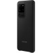 Samsung EF-PG988TBE Silikon täcka grått för Samsung Galaxy S20 Ultra - Svart