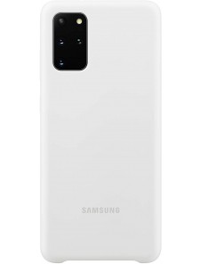 Samsung EF-PG985TWE Silikon Skal till Samsung Galaxy S20 Plus - Vit