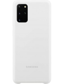 Samsung EF-PG985TWE Silikon Skal till Samsung Galaxy S20 Plus - Vit