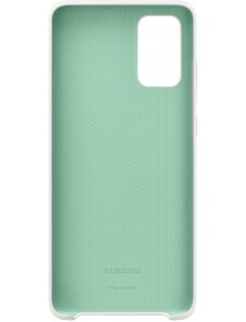 Samsung EF-PG985TWE Silikon Skal till Samsung Galaxy S20 Plus - Vit