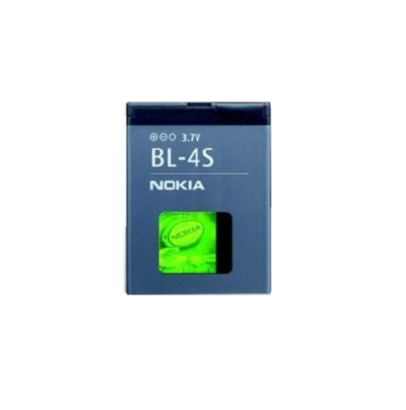 Nokia-batteri 860mAh Li-Pol BL-4S (Bulk)