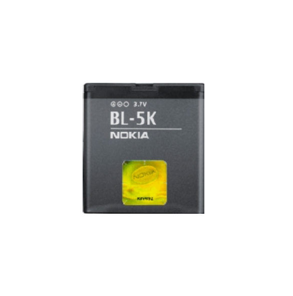 Nokia-batteri 1200mAh Li-Ion BL-5K (Bulk)