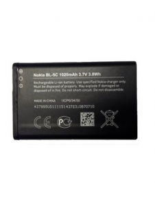 Nokia battery 1020mAh Li-Ion BL-5C (Bulk)