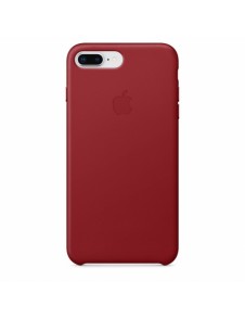Apple MQHN2ZM/A till iPhone 7 Plus, iPhone 8 Plus Läderskal  - Röd