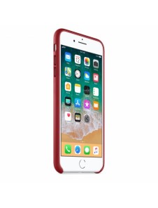 Apple MQHN2ZM/A till iPhone 7 Plus, iPhone 8 Plus Läderskal  - Röd