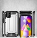 Silver och mycket snyggt skal Samsung Galaxy M31s.