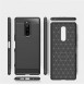 JollyFX Carbon Case Flexible Cover TPU Case for Sony Xperia 1 - Svart