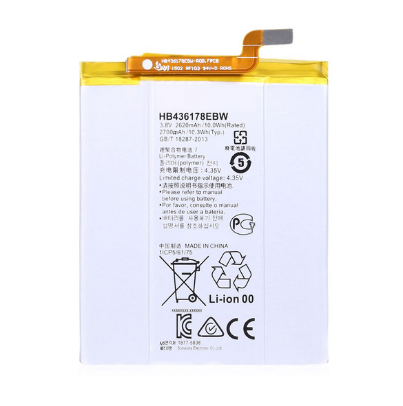 Huawei Batteri 2700mAh Li-Ion HB436178EBW (Bulk)