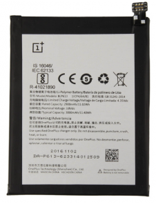 OnePlus 3 Batteri 3000mAh Li-Pol BLP613 (Bulk)