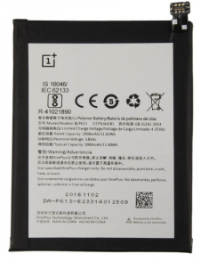OnePlus 3 Batteri 3000mAh Li-Pol BLP613 (Bulk)