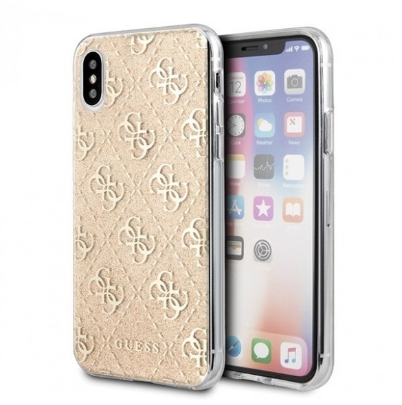 Guess boka Studs & Sparkles GUHCPXPCU4GLGO iPhone X / iPhone XS - Beige