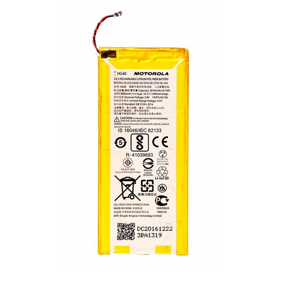 Motorola Batteri 3000mAh Li-Pol HG40 (Bulk)