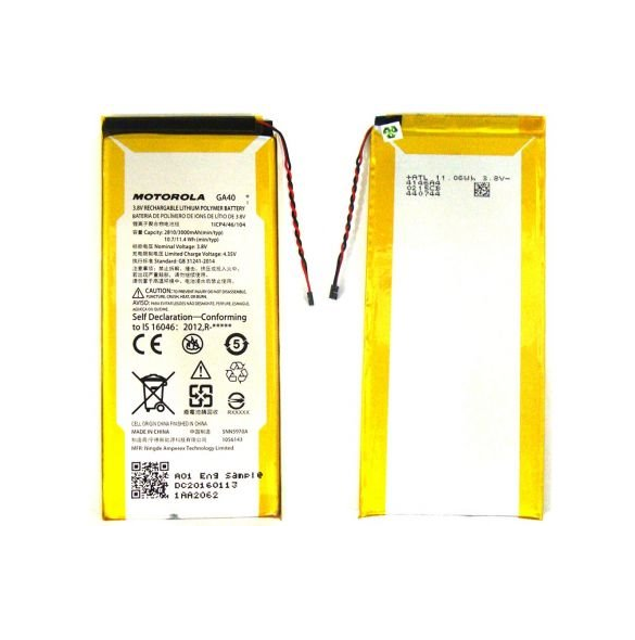 Motorola Batteri 3000mAh Li-Ion GA40 (Bulk)