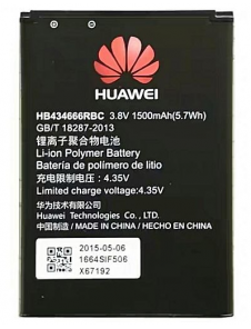 Huawei Batteri 1500mAh Li-Pol HB434666RBC (Bulk)