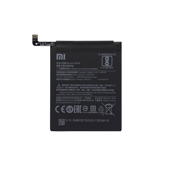 Xiaomi Batteri 3200mAh BN35 (Bulk)
