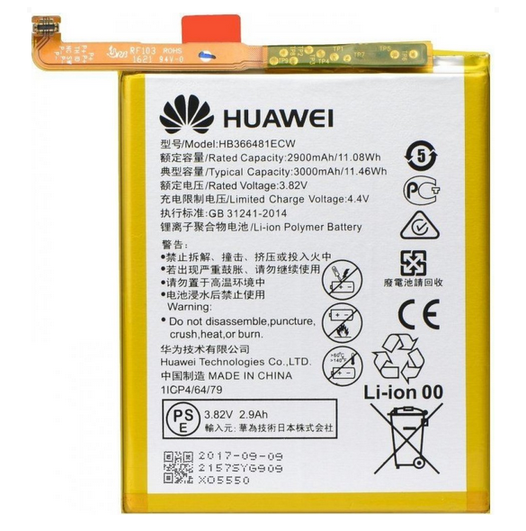 Huawei Batteri 2900mAh Li-Ion HB366481ECW (Service Pack)