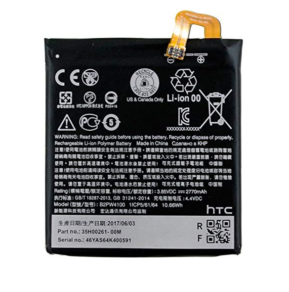 Google Pixel-batteri 2770mAh Li-Ion B2PW4100 (Bulk)
