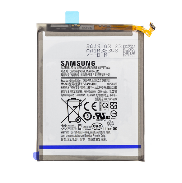 Samsung batteri Li-Ion 4000mAh EB-BA505ABU (servicepaket)