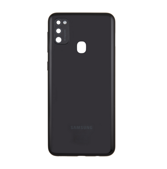 Samsung Galaxy M21 Batterilucka - Svart (Service Pack)