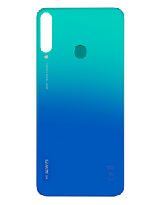 Huawei P40 Lite E Bak Skal - Aurora blå (Service pack)