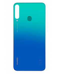 Huawei P40 Lite E Bak Skal - Aurora blå (Service pack)