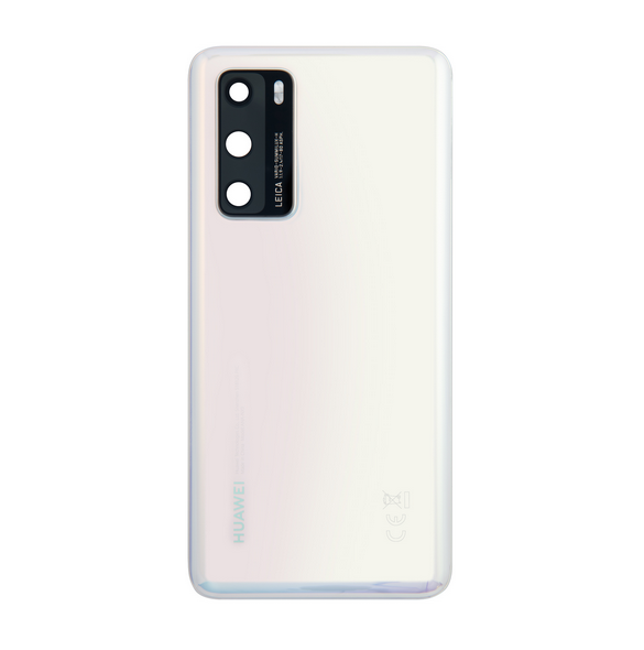 Huawei P40 Batteri Skal - Vit (Service Pack)
