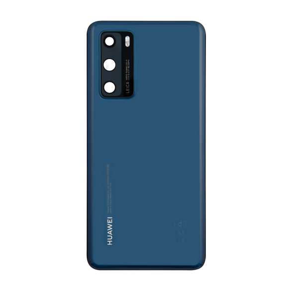 Huawei P40 Batteri Skal - Blå (Service Pack)