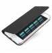 DUX DUCIS Skin Pro Bookcase typväska till iPhone 8, iPhone 7, iPhone SE 2020 - Grå