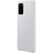 Samsung EF-VG985LSE läderfodral äkta läder väska till Samsung Galaxy S20 Plus - Silver