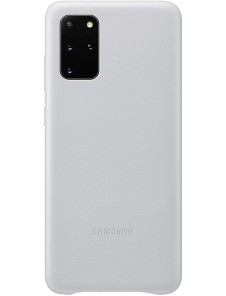 Samsung EF-VG985LSE läderfodral äkta läder väska till Samsung Galaxy S20 Plus - Silver