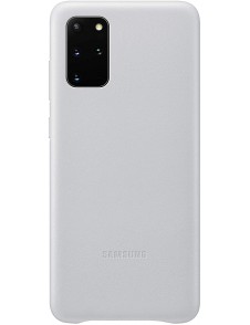 Samsung EF-VG985LSE läderfodral äkta läder väska till Samsung Galaxy S20 Plus - Silver