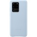 copy of Samsung EF-VG988LLEGEU läderfodral äkta läder väska till Samsung Galaxy S20 Ultra - Blå