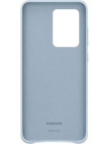 copy of Samsung EF-VG988LLEGEU läderfodral äkta läder väska till Samsung Galaxy S20 Ultra - Blå