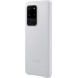 Samsung EF-VG988LSE läderfodral äkta läder väska till Samsung Galaxy S20 Ultra - Silver