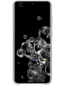 Samsung EF-VG988LSE läderfodral äkta läder väska till Samsung Galaxy S20 Ultra - Silver