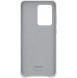 Samsung EF-VG988LSE läderfodral äkta läder väska till Samsung Galaxy S20 Ultra - Silver
