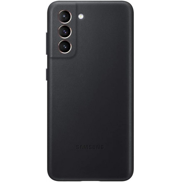 Samsung EF-VG996LBE läderskal äkta läder till Samsung Galaxy S21 Plus - Svart