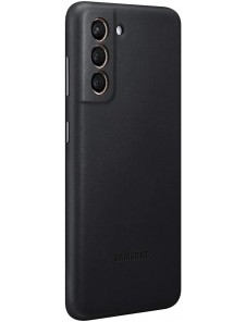 Samsung EF-VG996LBE läderskal äkta läder till Samsung Galaxy S21 Plus - Svart
