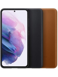 Samsung EF-VG996LBE läderskal äkta läder till Samsung Galaxy S21 Plus - Svart